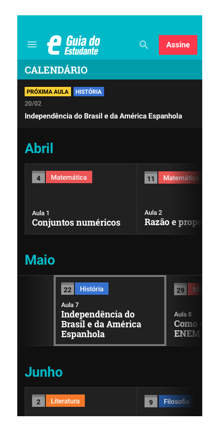 Mobile GE Play Curso ENEM Screen 5